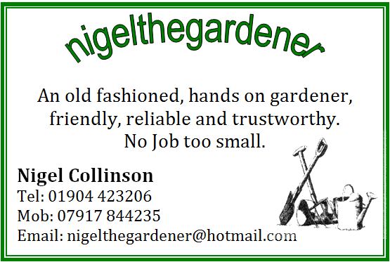  Nigel the Gardener Advert